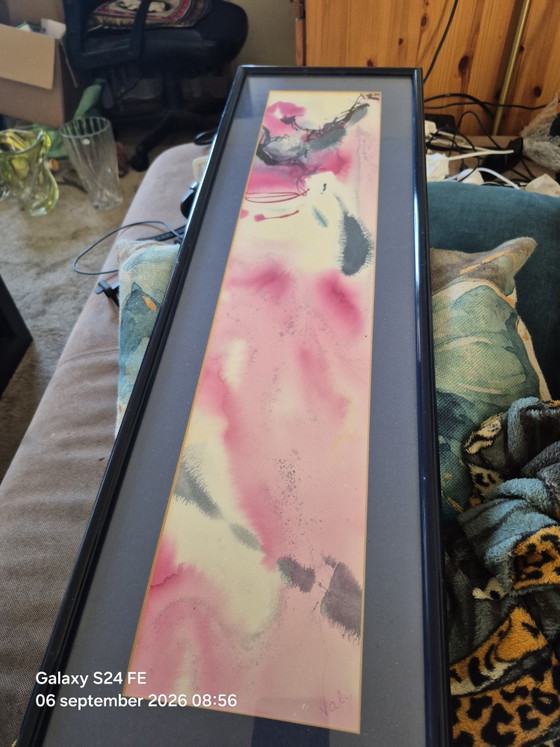 3 Watercolors – Paintings & Drawings, Glass, Paper (photo 4 of 6)