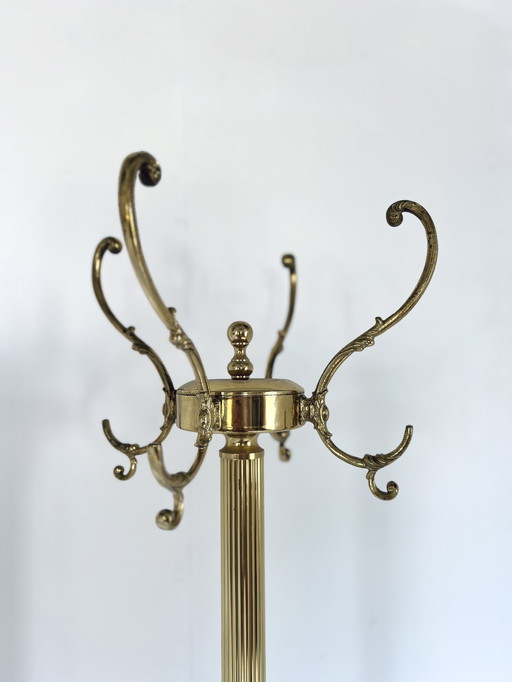 Vintage Hollywood Regency Steh-Garderobe '80er Jahre