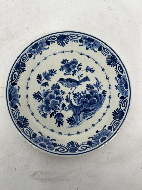 Image 1 of Antiker Wandteller De Porceleyne Fles (Royal Delft)