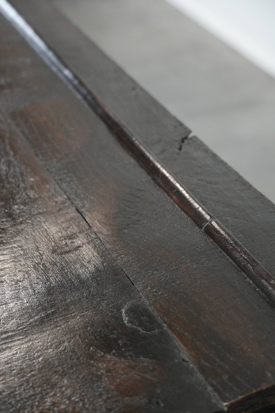 Image 1 of Antieke 18e eeuwse Engelse side table/dresser gemaakt van eikenhout 