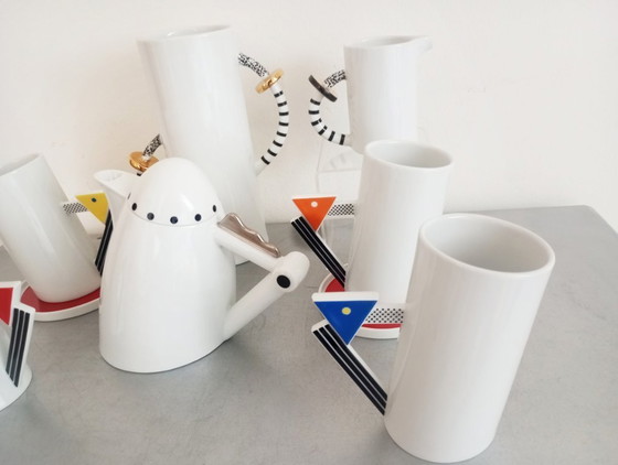 Image 1 of Cattany design postmodern/pop art 9-piece set 1980s
