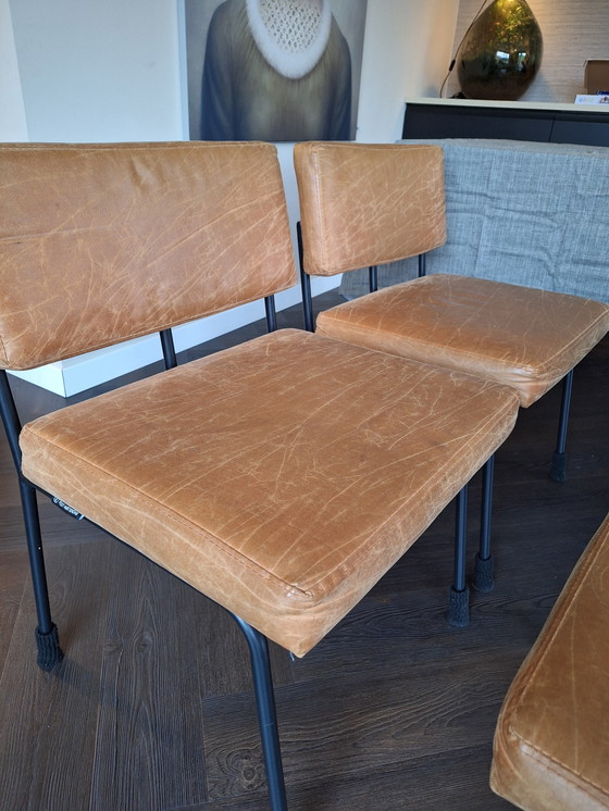 Image 1 of 4x Fest Amsterdam Monday Chair Cognac