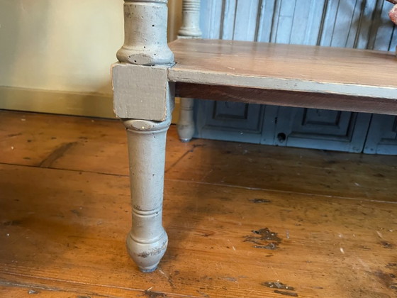 Image 1 of Beistelltisch Wandtisch doppelt Plateau Französisch