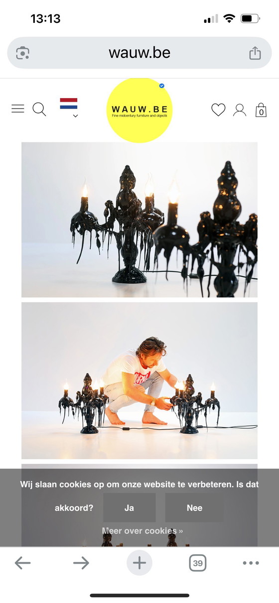 Image 1 of Piet Boon - Maretti Design - Table Lamp - Hot Crown