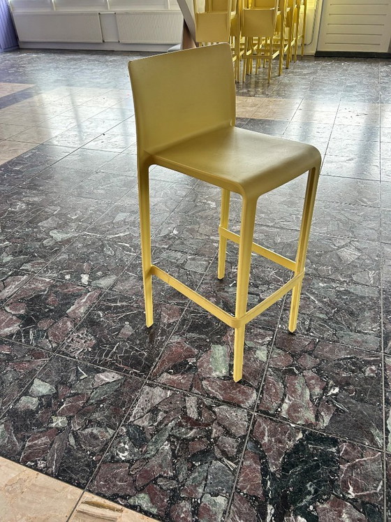 Image 1 of Party: Pedrali Volt Yellow Bar Stools – Design Archivolto