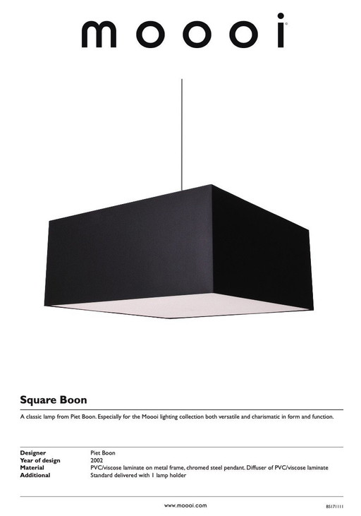 Moooi - Piet Boon - Square Boon - 90 X 90 - NEU - (Mehrere verfügbar)
