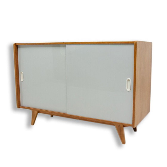 Image 1 of Vintage beechwood sideboard U-452 by Jiří Jiroutek, Czechoslovakia 1960