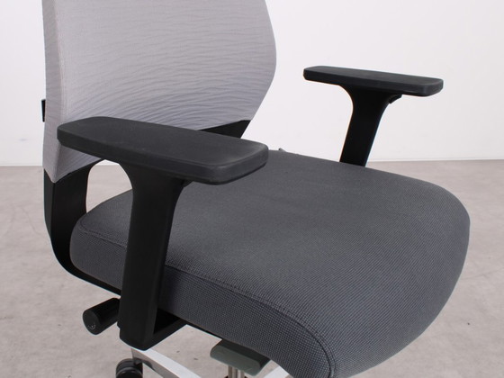 Image 1 of Chaise de bureau Dauphin X-code grise