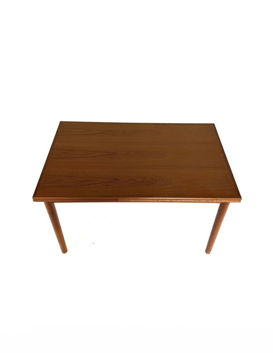 Image 1 of Vintage extendable Danish dining table '60s