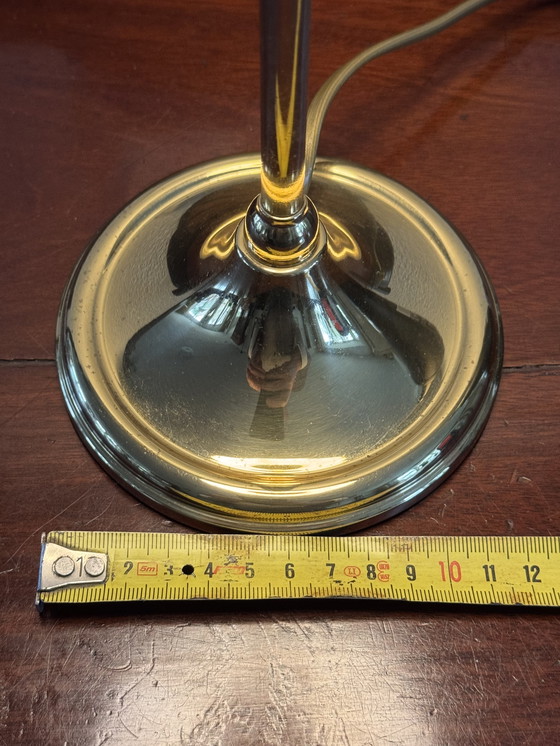 Image 1 of High-End English Classic Table Lamp | High-Gloss Brass | Heavy Quality | 1995