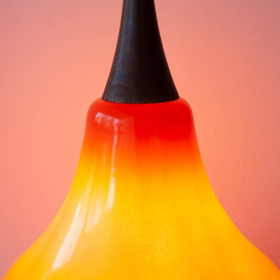 1960s Orange Glass Pendant – Pendant lamps (photo 8 of 14)