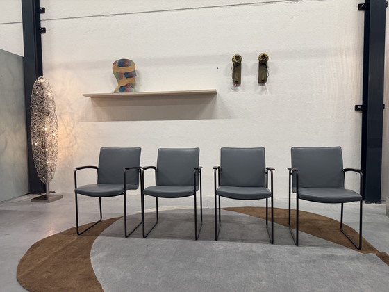 Image 1 of 6 Sedia da pranzo Leolux Talos Ceras Dew Leather