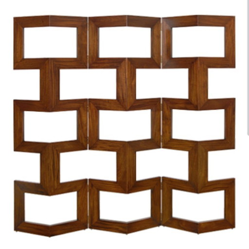 Raumteiler aus Palisander