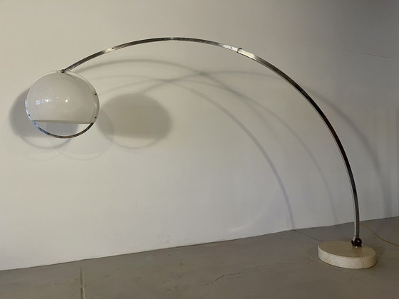 Image 1 of Bogenlampe Guzzini 1970er Jahre