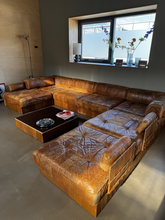 De Sede DS88. Conjunto Raro y Extenso en Excelente Estado – Sofás modulares, Leather (photo 7 of 8)