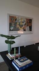 Basquiat poster ingelijst