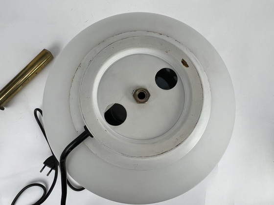 Image 1 of Opaline Glass Table Lamp from 1950