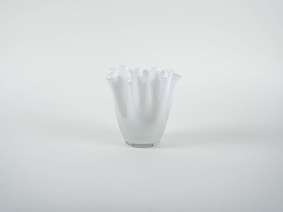 Image 1 of White vase, Danish design, 1970s, made in Denmark