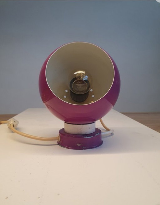 Goffredo Reggiani eye ball lamp , magneet  lamp