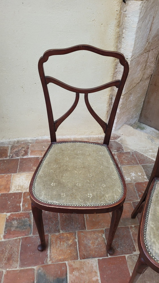 Image 1 of 2 Chaises Thonet Art Nouveau