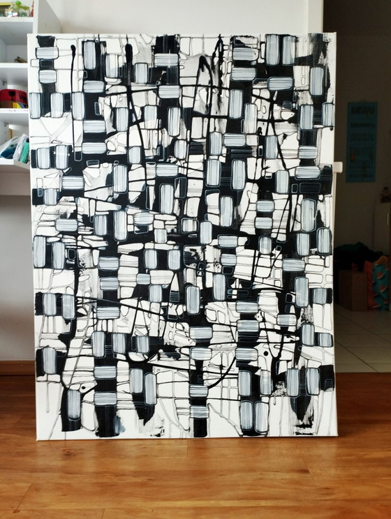 Composizione Astratta XXL – Dipinti e disegni, Tela (photo 6 of 15)