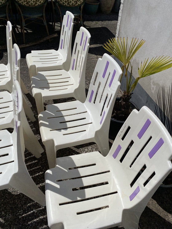 Image 1 of 9 sedie Pierre Paulin Mambo e Samba Henry Massonnet