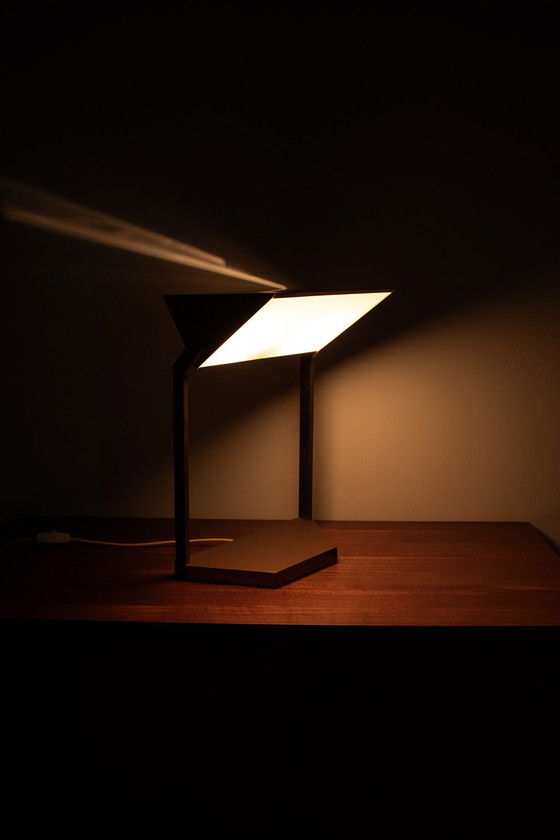 Image 1 of Lampe de bureau unique en laiton