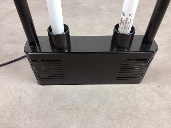 Image 1 of Vintage Postmodern Floor Lamp • Duo • Boccato/Gigante/Zambusi • Zerbetto • 1980