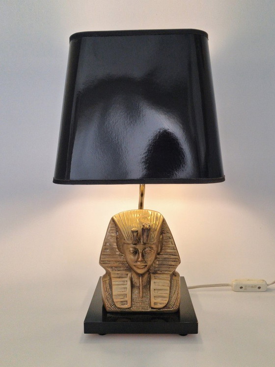 Image 1 of table lamp Pharaoh Tutankhamun