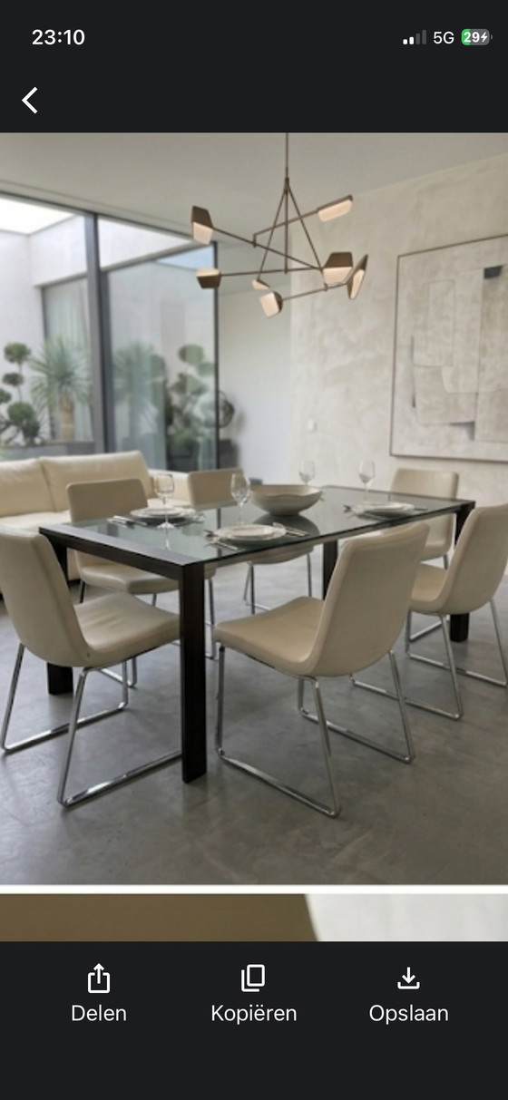 Image 1 of 6x B&B Italia Vol au Vent – Mario Bellini – Exclusief Italiaans Design