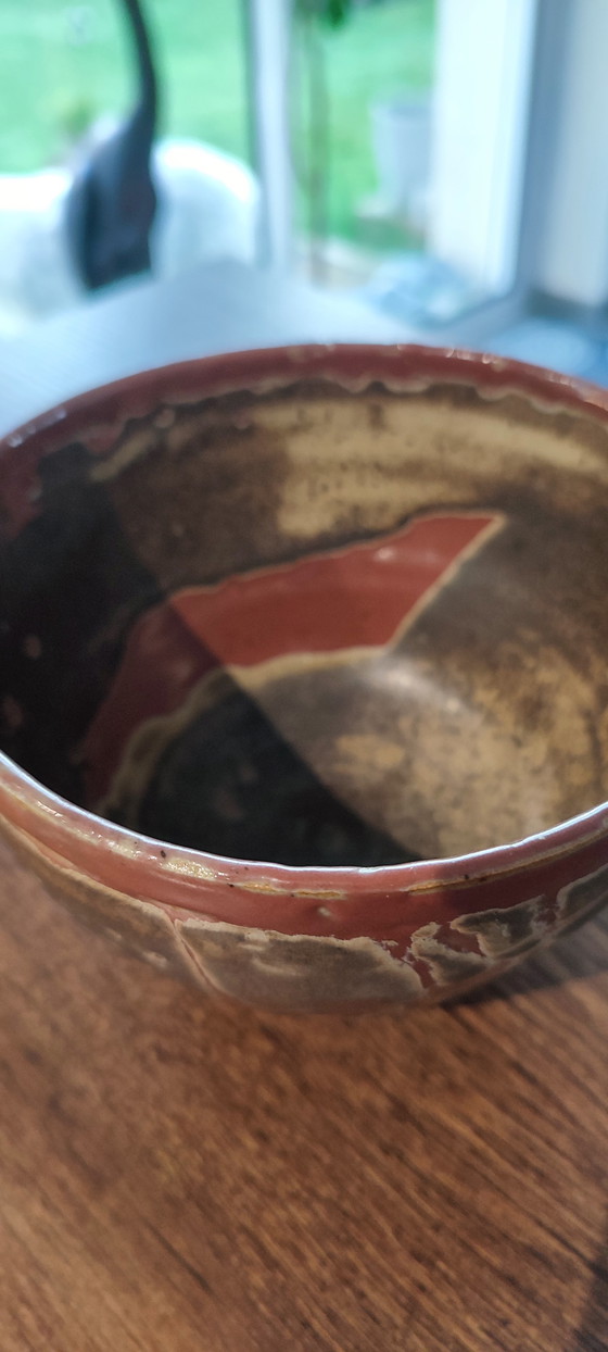 Image 1 of gres porcelánico esmaltado de los años 70 firmado