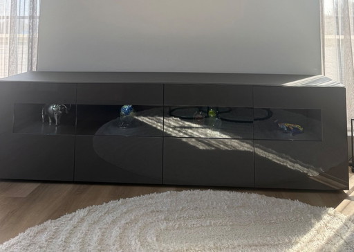 Mobile TV/credenza Karat con vetrina