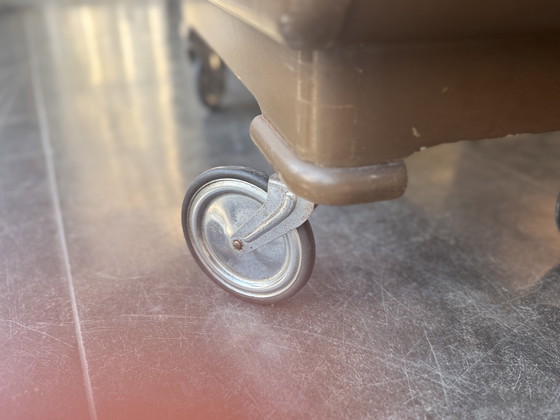 Image 1 of Carrito de servicio / carrito de bar 'cellarette' Art Déco