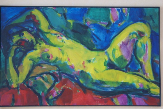 Akt, Leinwanddruck – Norbert Olhuis, Wanddekoration, Canvas, Wood (photo 5 of 6)