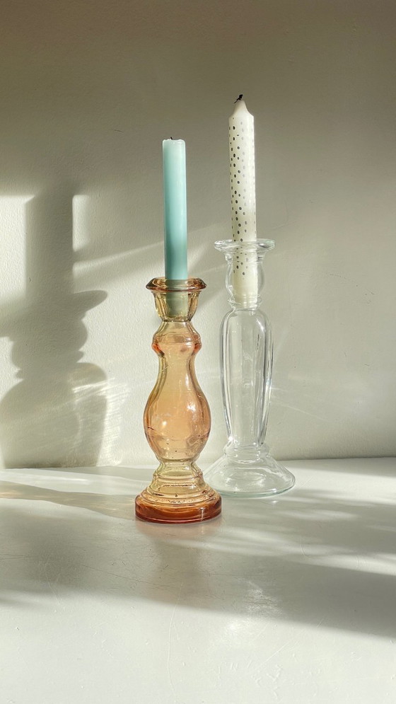 Image 1 of CANDLESTICK GLASS