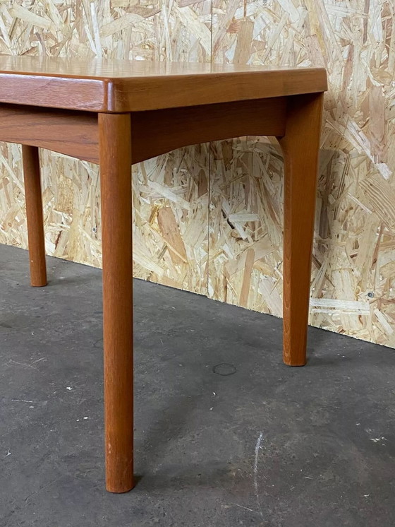 Image 1 of 60's 70's Teak table table basse Coffee Table Henning Kjaernulf Design 70s