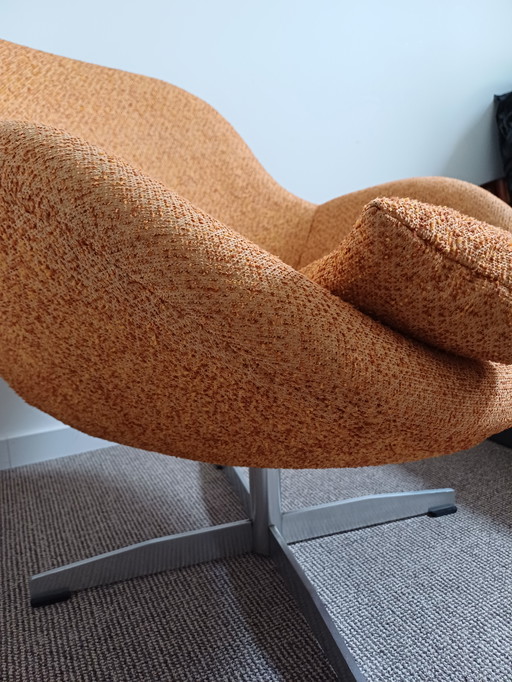 Fauteuil pivotant vintage