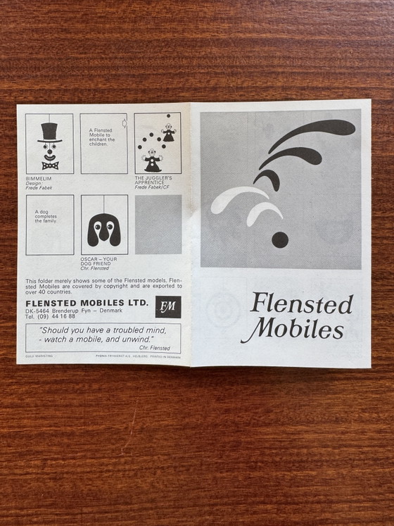 Vintage Flensted Mobile - New in Packaging - Danish Design – Decorative Objects, Paper (photo 5 of 8)