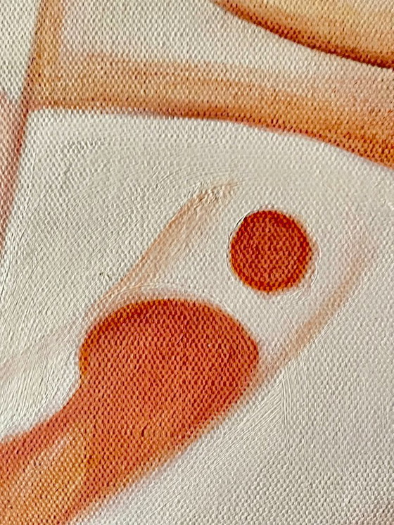 Image 1 of A. Nobre-Madeira, Abstracción, 1975, Óleo sobre lienzo