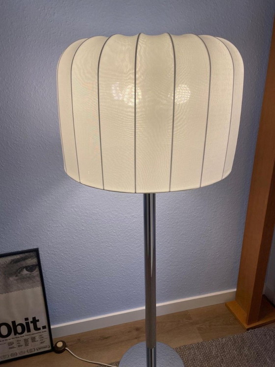 Image 1 of Lampadaire Original Staff Leuchten Space Age – Modèle 001400 – Milieu du siècle 1960 (Chrome impeccable)