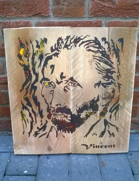 Image 1 of Van Gogh sobre madera