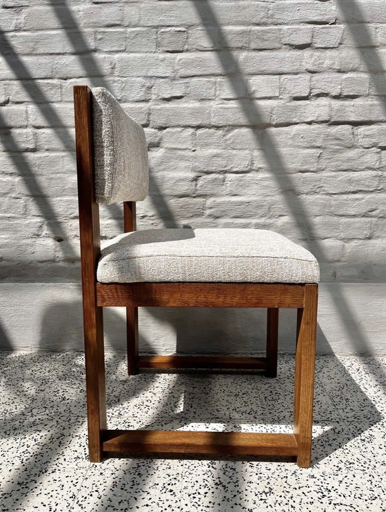 Vintage 70s Chairs 4x – Dining chairs, Wood (photo 5 of 6)
