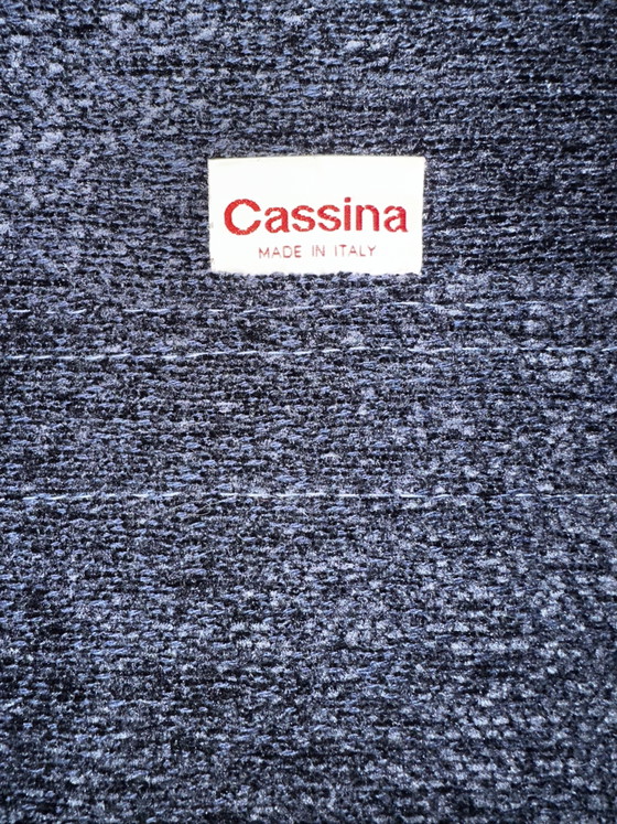 Image 1 of Cassina Italia Sessel / Zweisitzer-Sofa & Hocker