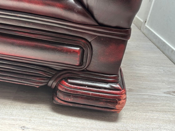 Image 1 of Prachtige bank in chesterfield stijl