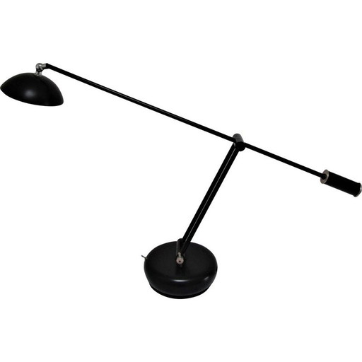 Vintage metal counterweight lamp, 1990