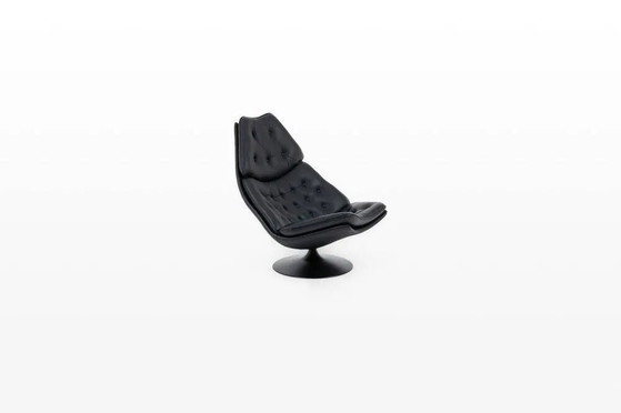Sillón giratorio F588 de Geoffrey Harcourt para Artifort, años 60 – Sillones, Leather, Vintage (photo 4 of 11)