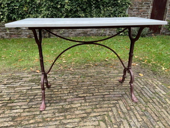 Image 1 of Table de jardin Table de bistrot Veriere Court Damoye Paris