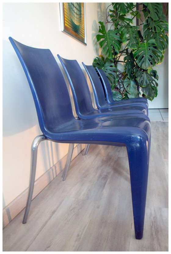 Image 1 of Set of 4 P.Starck chairs, VITRA edition, 1992
