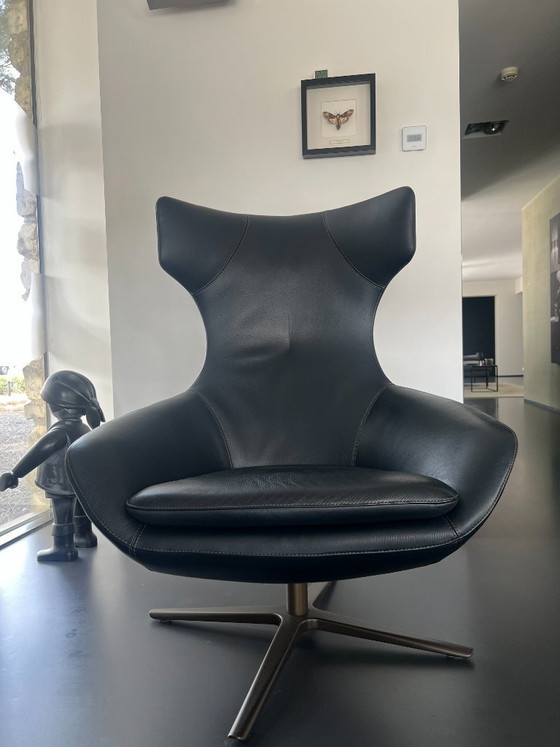 Image 1 of Leolux Caruzzo fauteuil leder