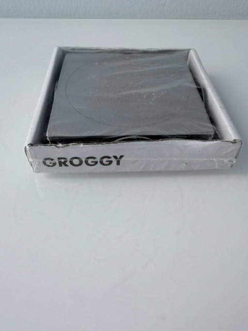 Posavasos Ikea Groggy (6 piezas) en soporte